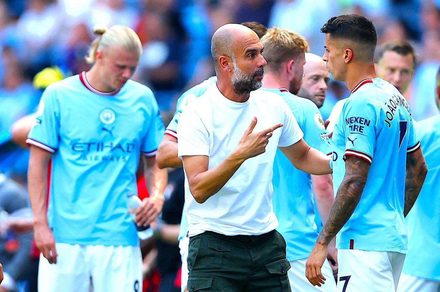 Man City stars