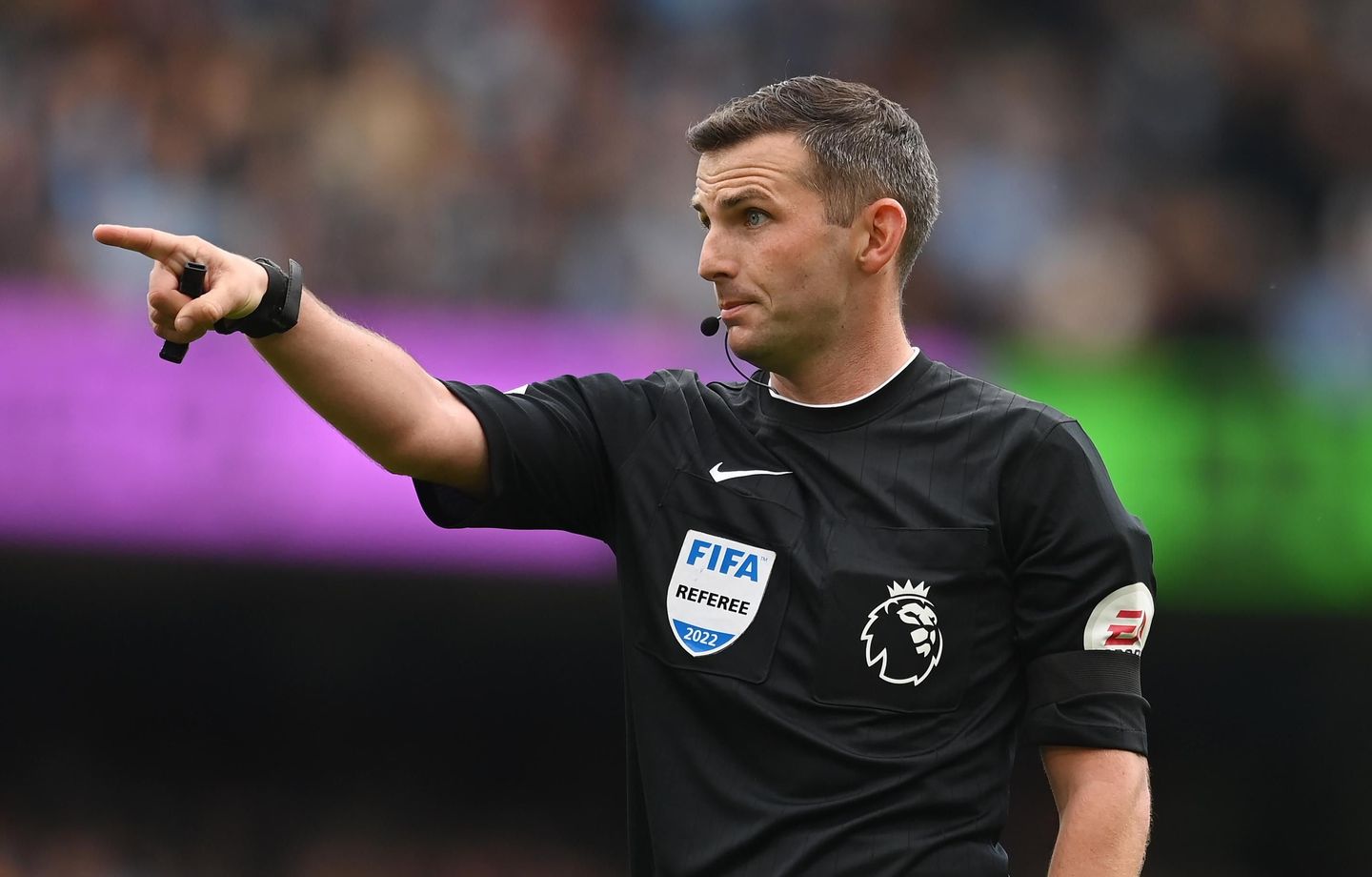 Michael Oliver, referee