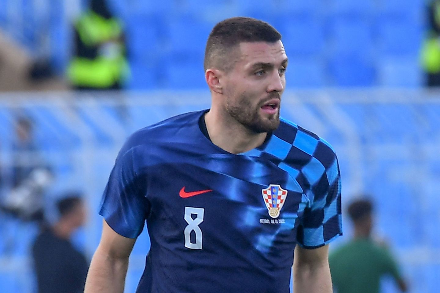 Mateo Kvacic CRO warm-up match