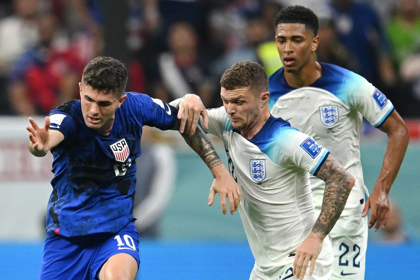 Kieran Trippier v USA