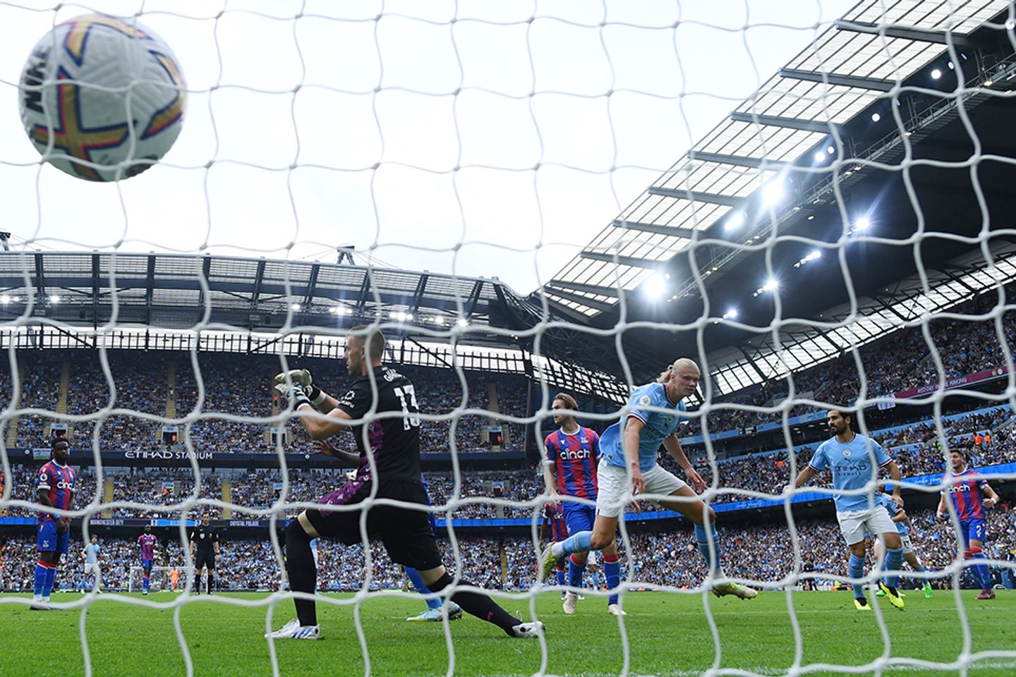 Erling Haaland, Man City v Crystal Palace