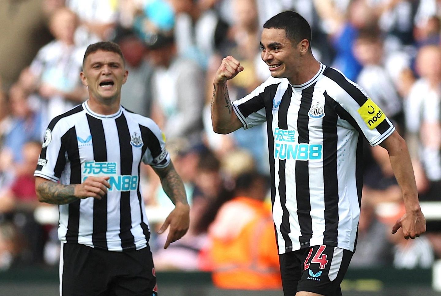 Trippier and Almiron