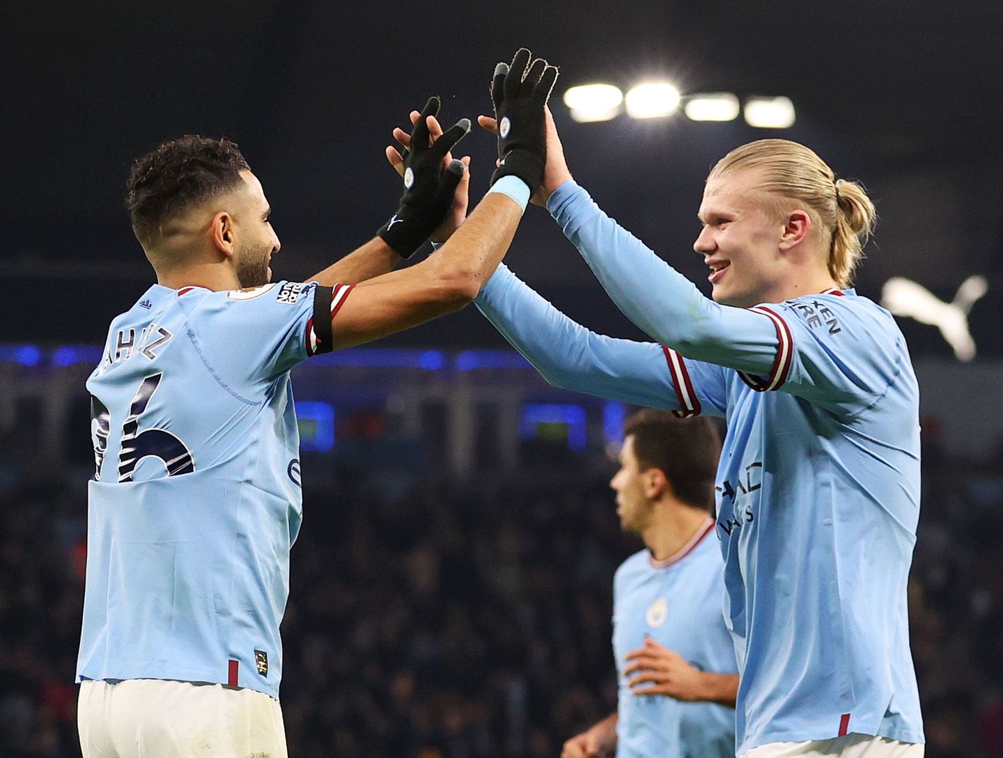 Mahrez, Haaland, Man City