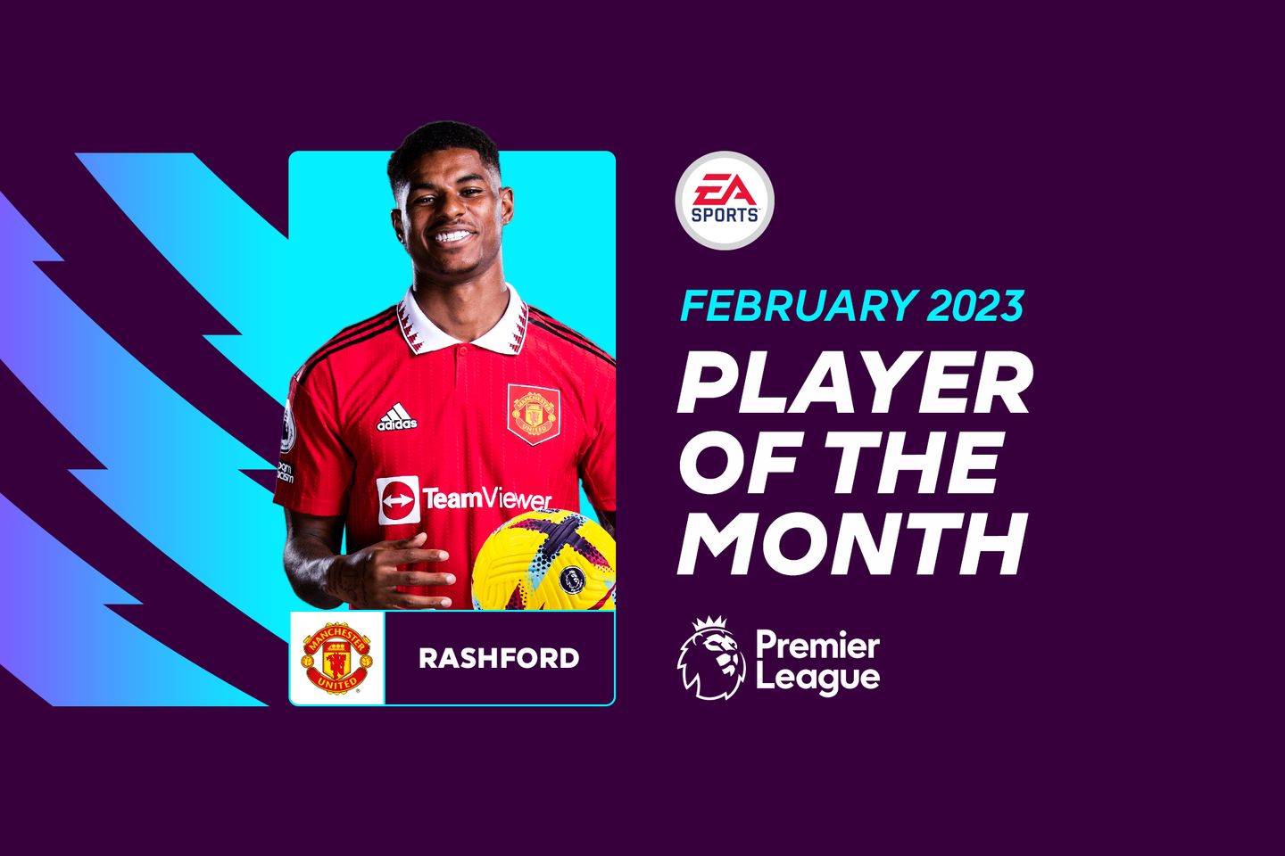Rashford, February EA SPORTS Player of the Month