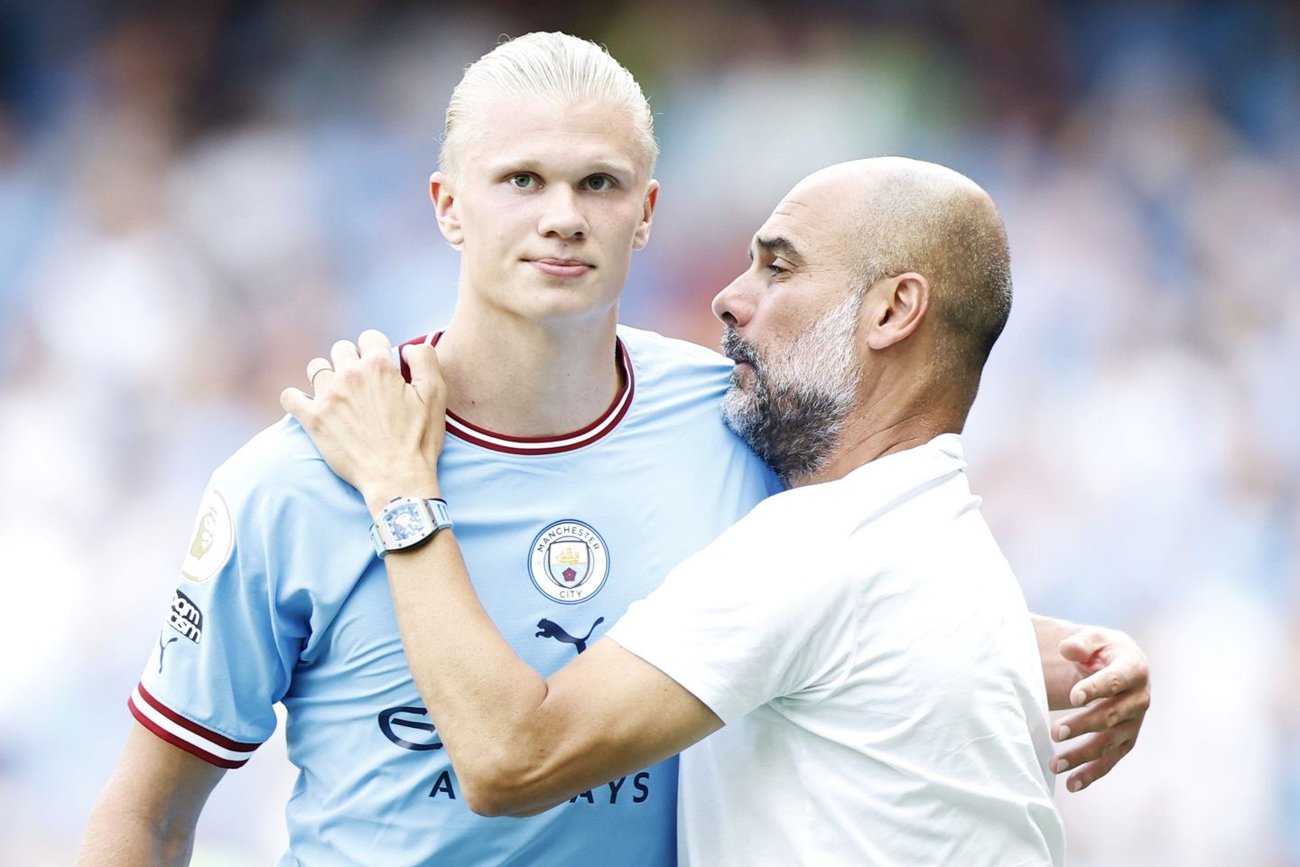 Guardiola, Haaland