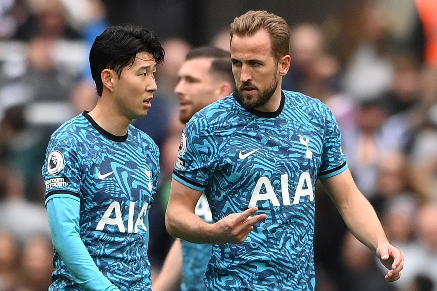 Son Heung-min and Harry Kane