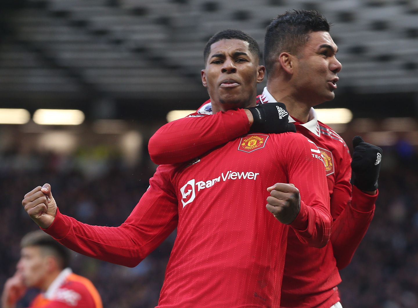 Rashford, Casemiro, Man Utd