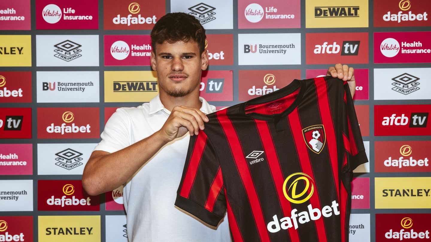 Milos Kerkez signs for Bournemouth
