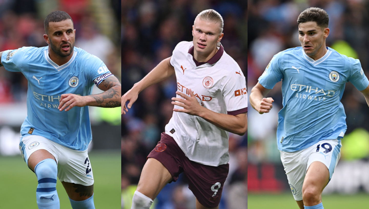 Walker, Haaland, Alvarez