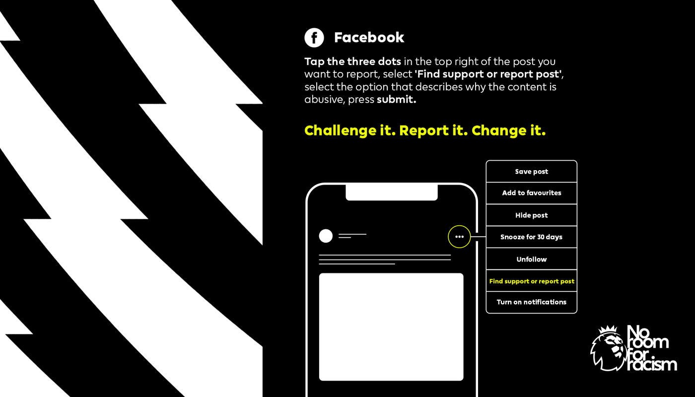 How to Report Racism on Facebook