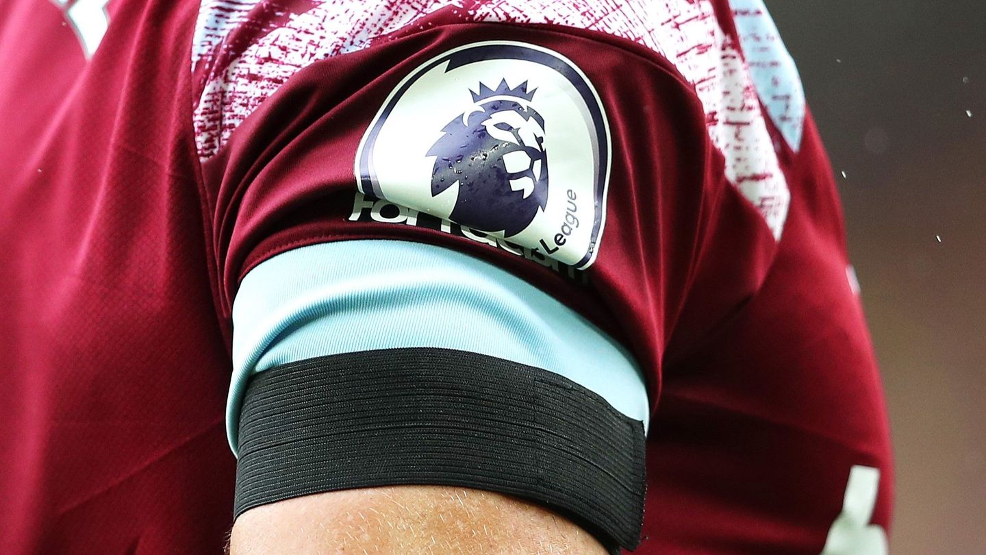 Premier League black armband