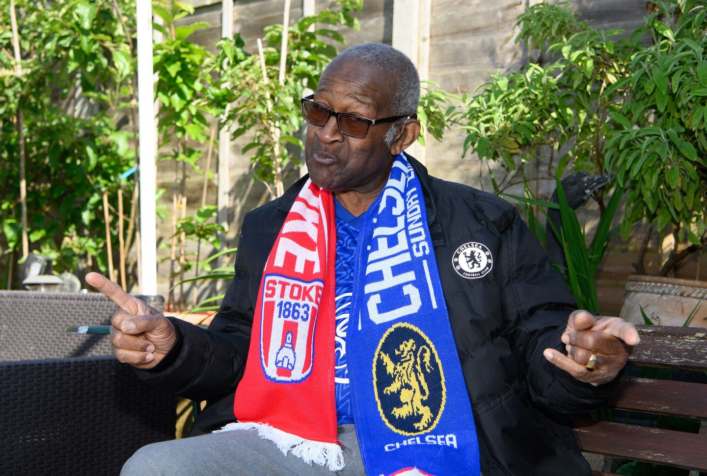 Raymond, Chelsea fan