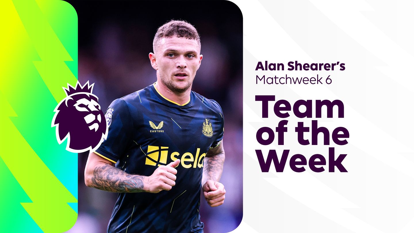 Shearer Team of the Week Matchweek 6 lead