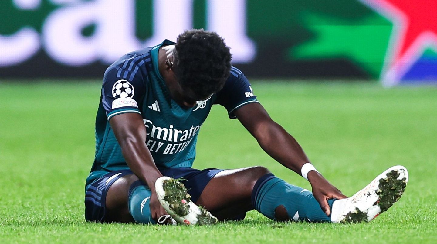 Bukayo Saka of Arsenal