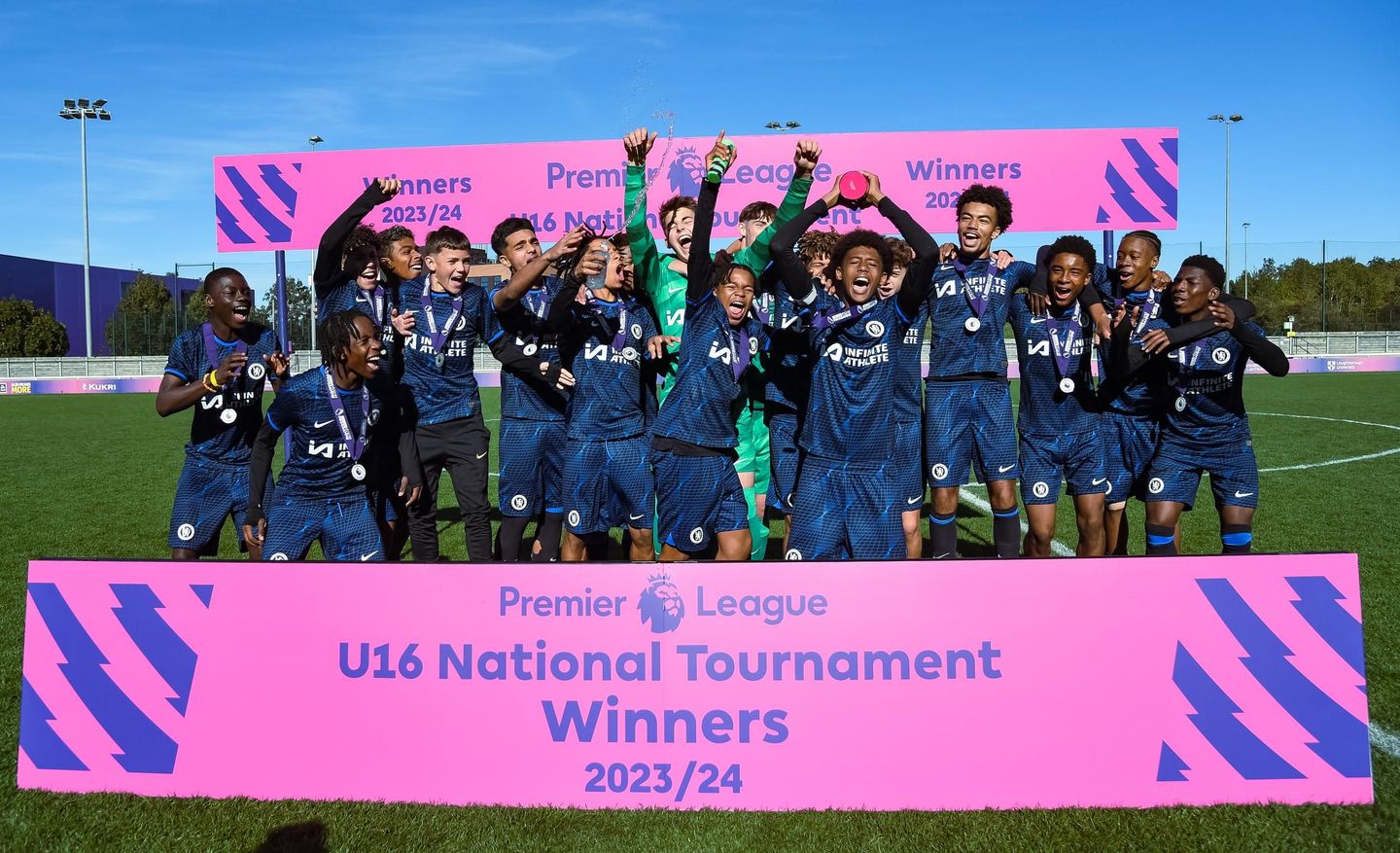 Premier League U16 National Tournament Chelsea winners