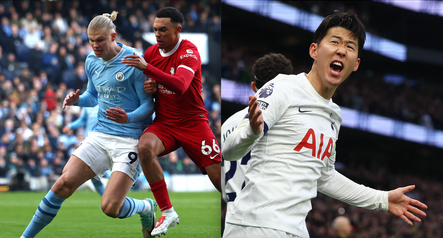 Man City, Liverpool and Son