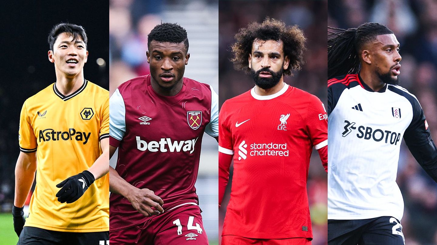 Hwang, Kudus, Salah, Iwobi