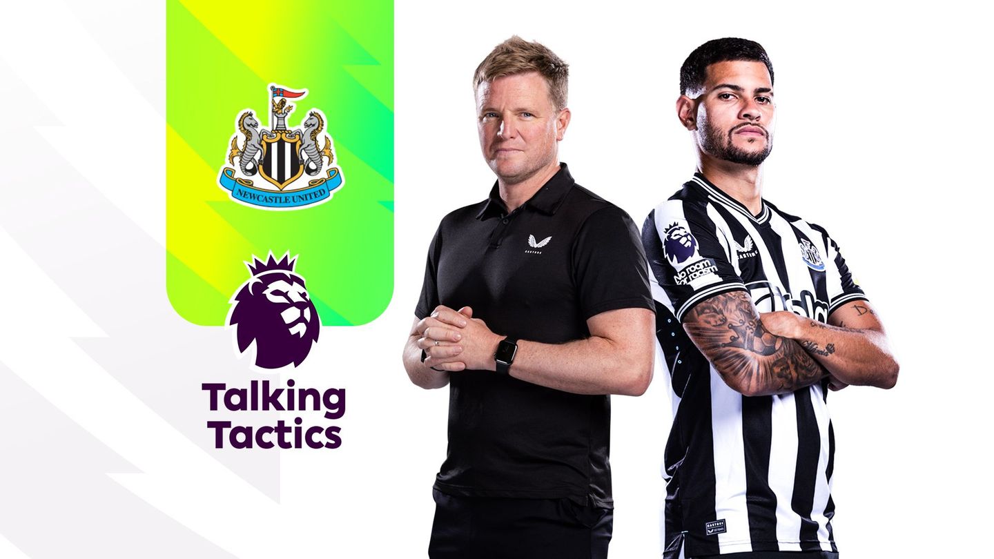 Eddie Howe and Bruno Guimaraes
