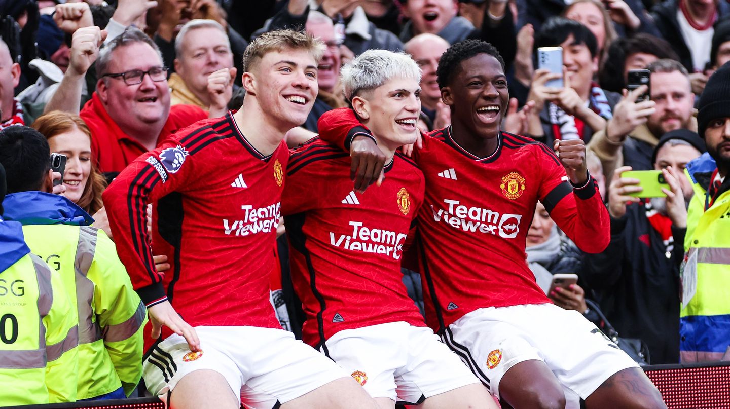 Garnacho, Hojlund, Mainoo