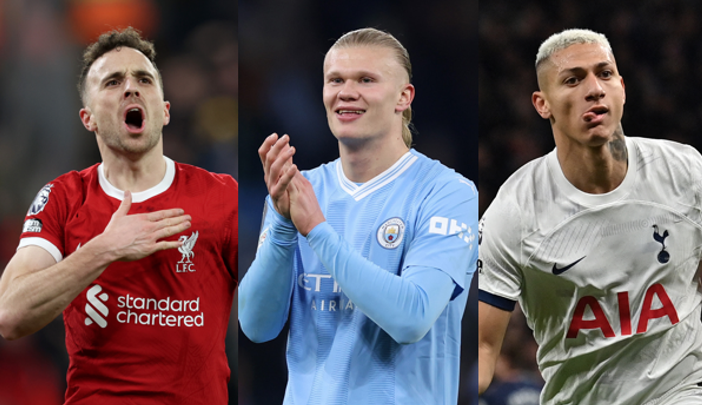 Jota, Haaland, Richarlison