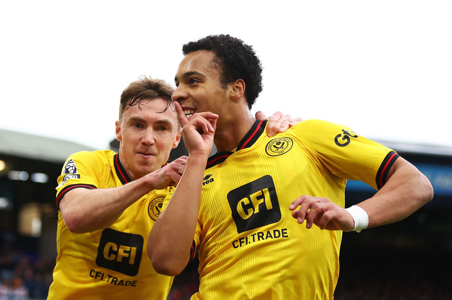 Luton Town v Sheffield United - Archer celebration
