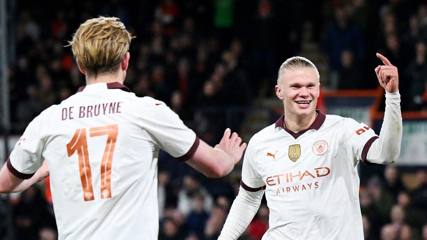Haaland, De Bruyne
