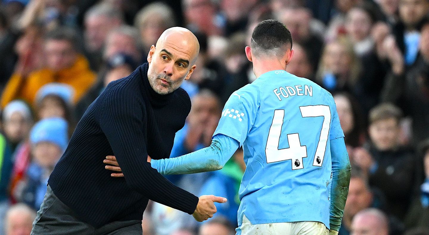 Guardiola and Foden