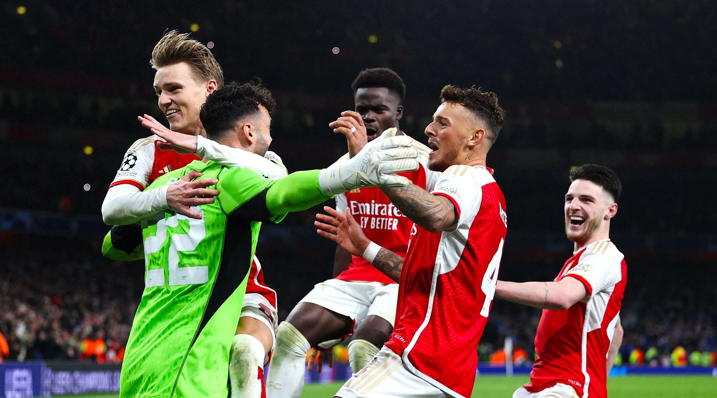 Arsenal celebrations