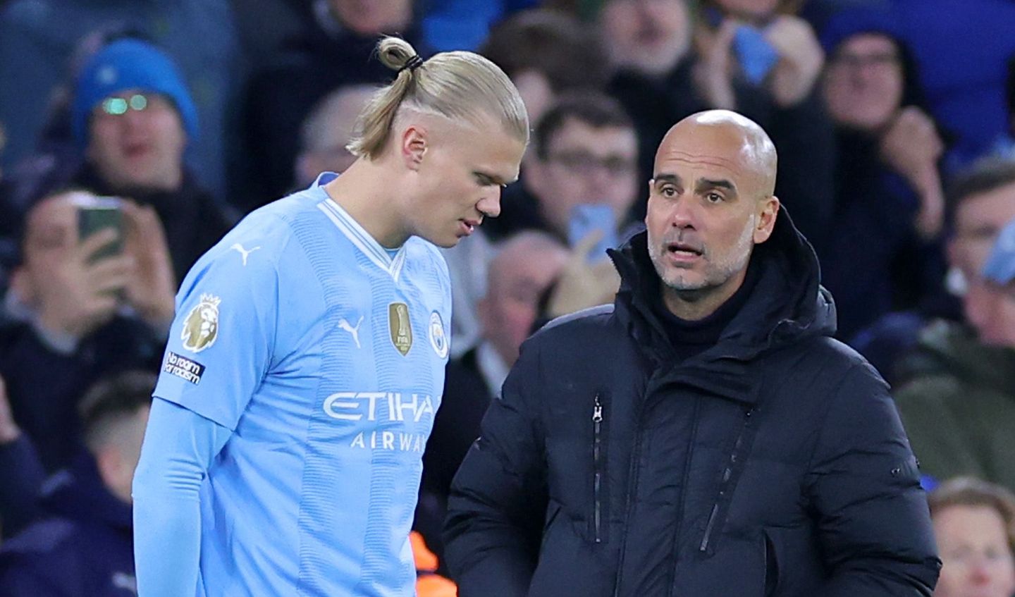 Guardiola, Haaland