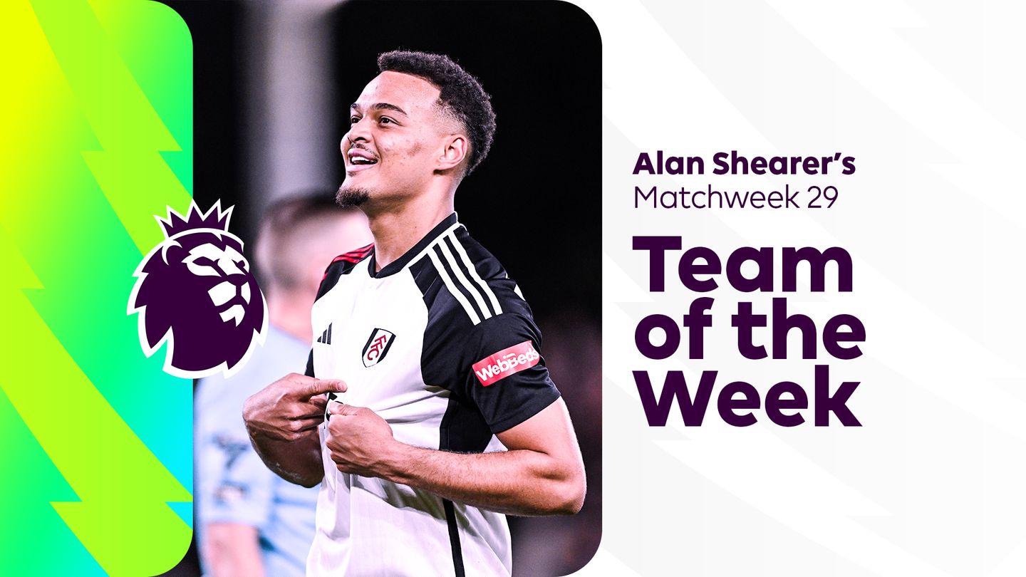 Alan Shearer's MW29 Team of the Week