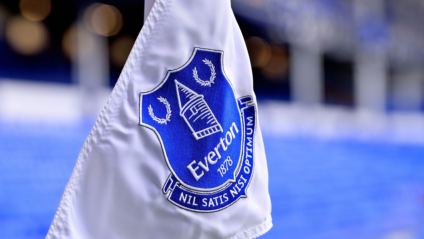 Everton corner flag