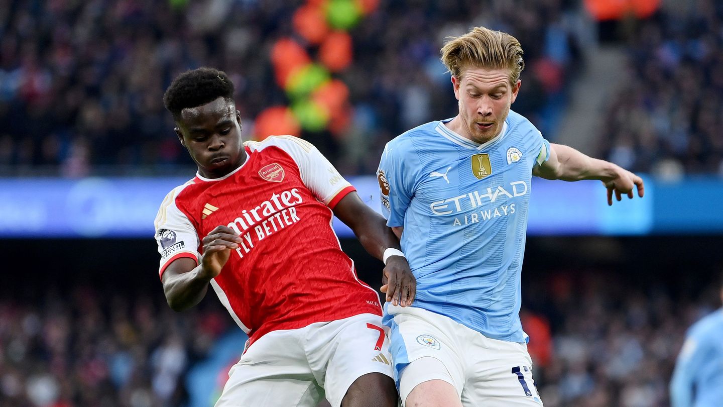 Saka and De Bruyne