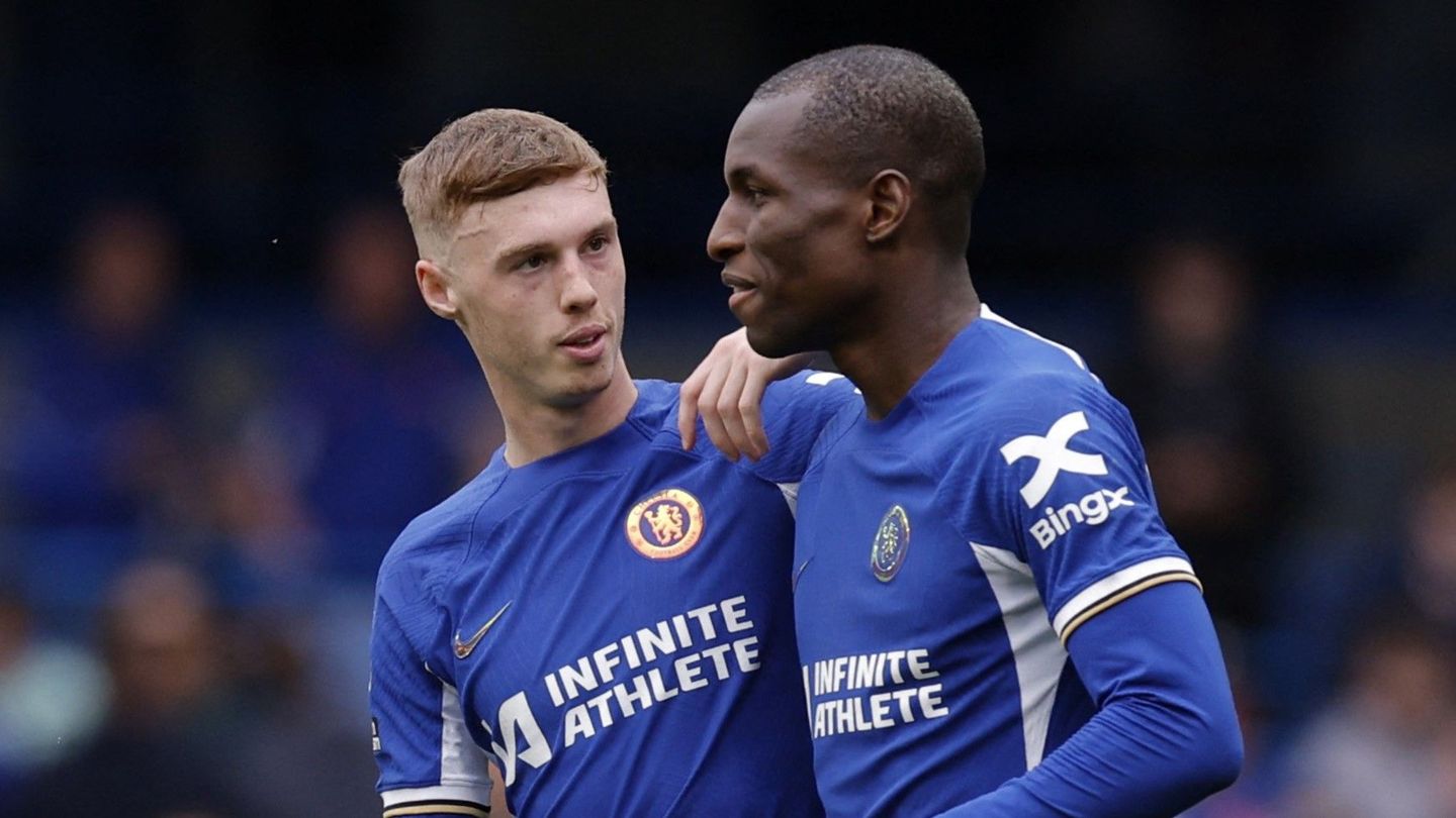 Cole Palmer and Nicolas Jackson