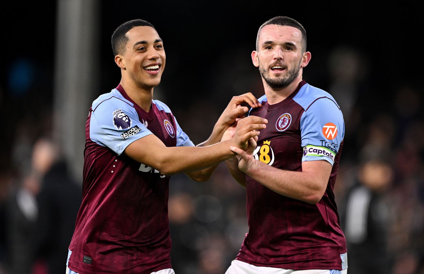 Tielemans, McGinn, Villa