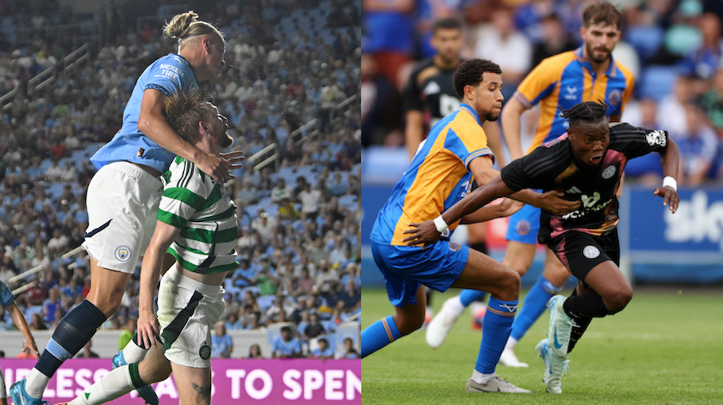 Man City, Leicester friendlies