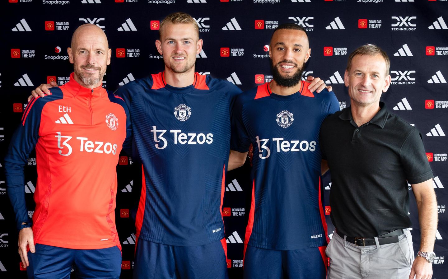 Matthijs De Ligt and Mazraoui sign for Man Utd