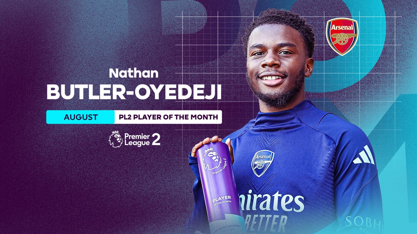 Nathan Butler-Oyedeji, Arsenal PL2 winner