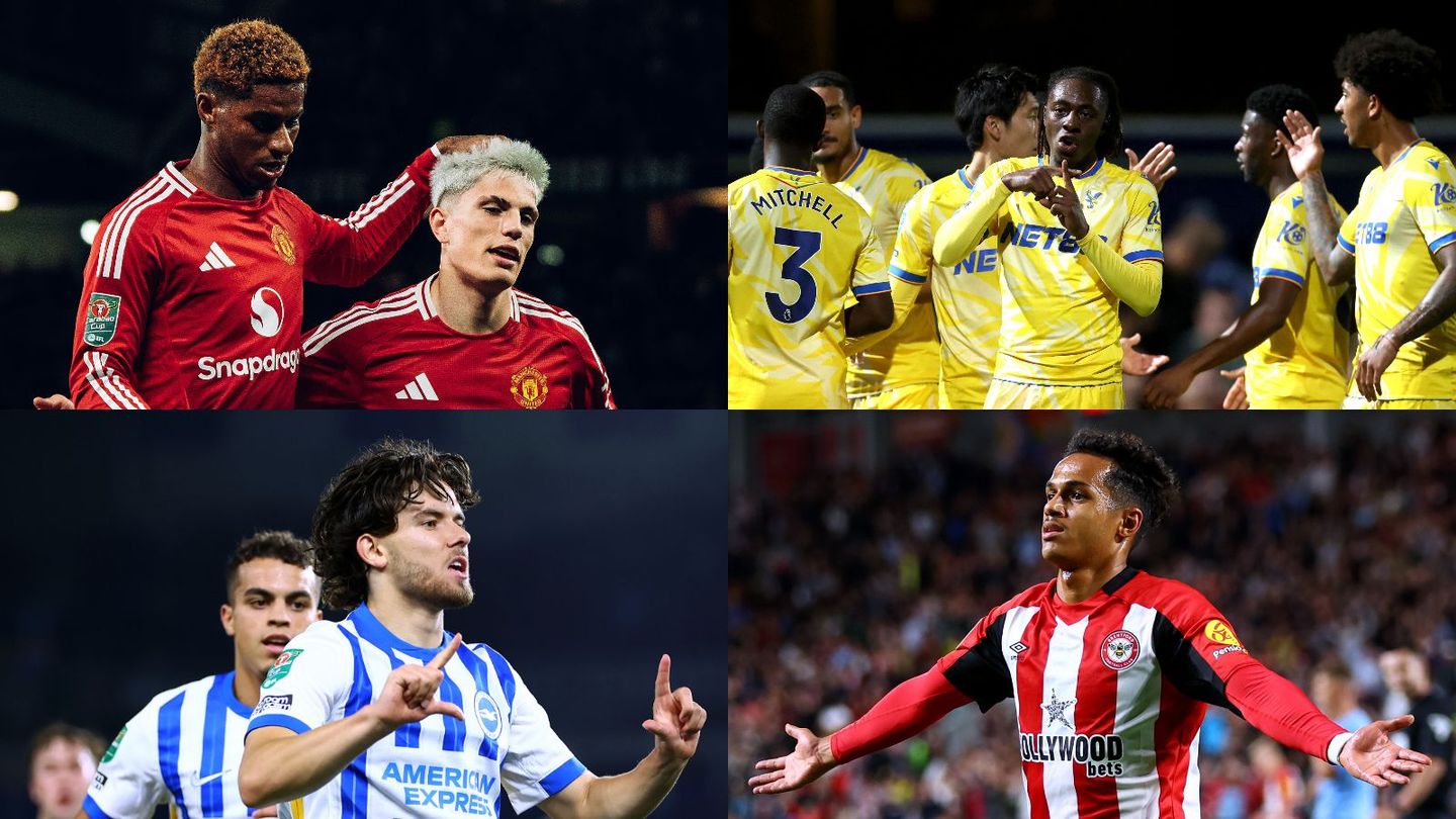 Man Utd, Palace, Brighton, Brentford