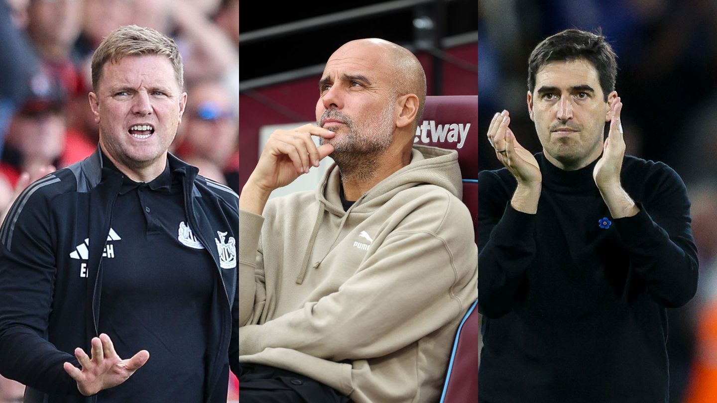 Howe, Guardiola, Iraola