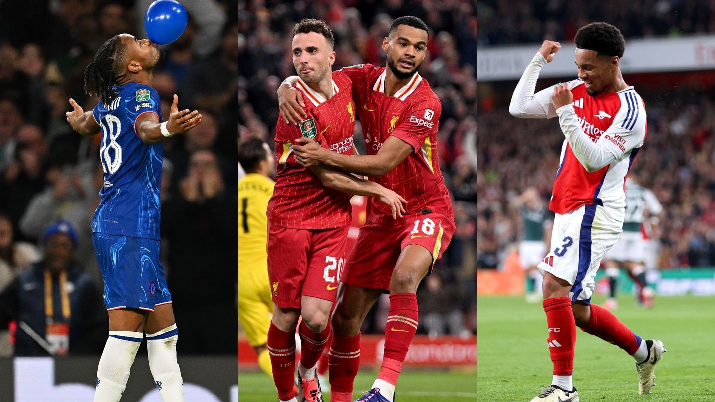 EFL Cup 3r Nkunku Jota Gakpo Nwaneri composite