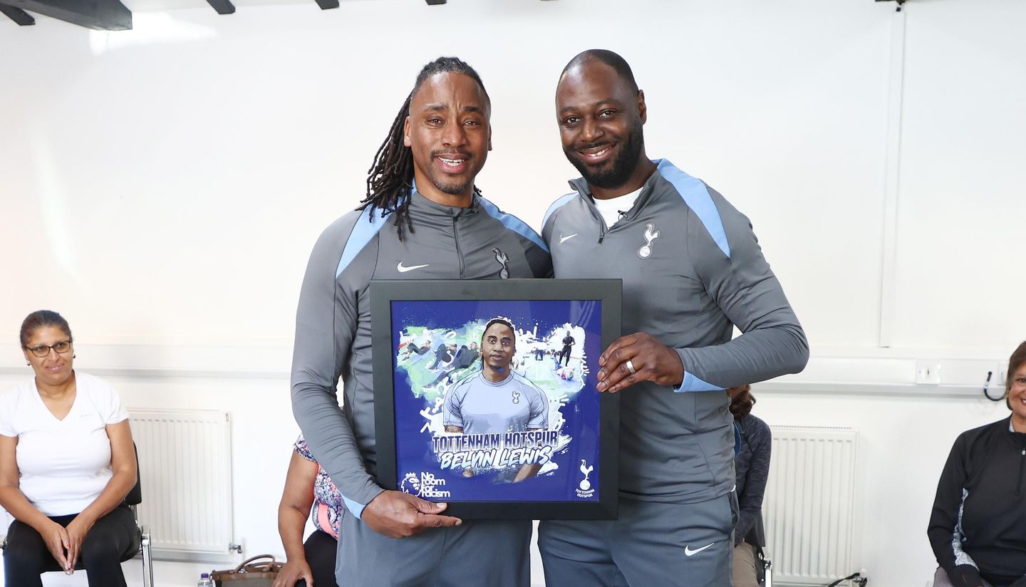 Belvin Lewis, No Room For Racism, Tottenham Hotspur Foundation, Ledley King