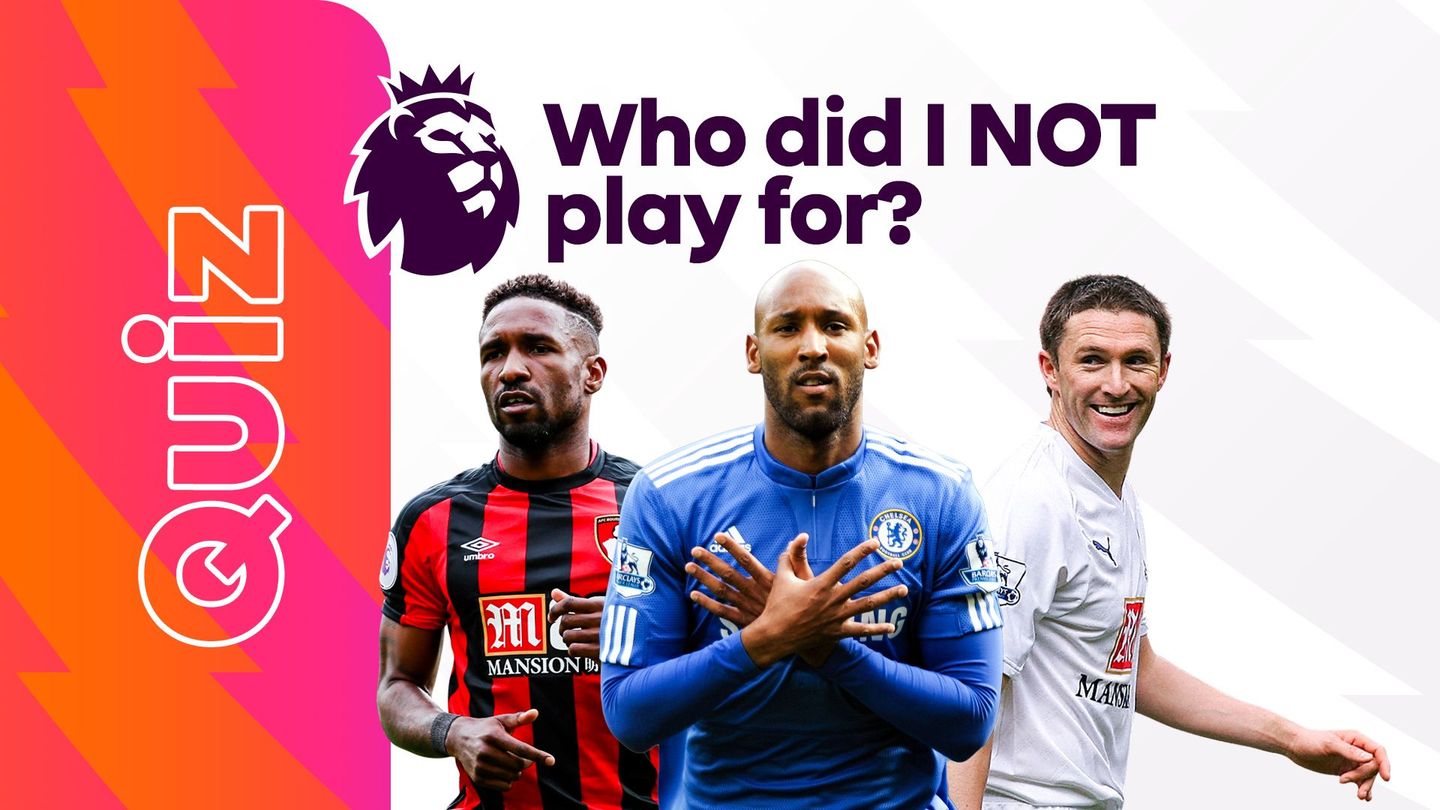 QUIZ - who did I NOT play for?