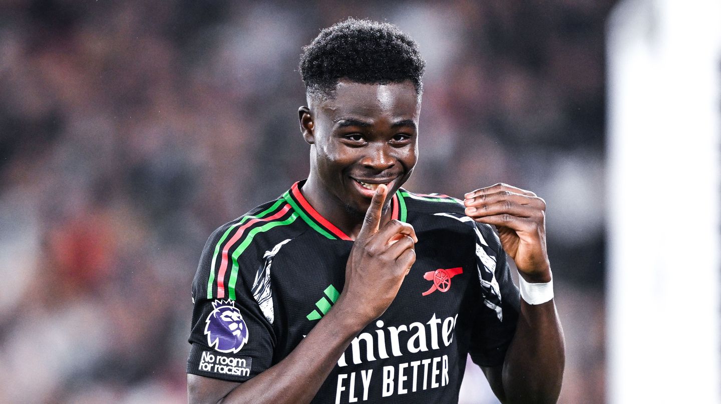 Bukayo Saka v West Ham