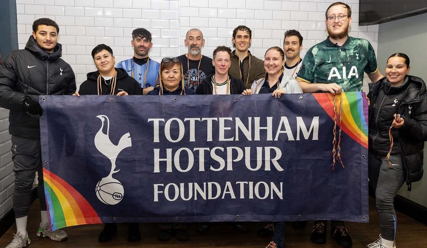 Just Proud, Proud Lilywhites, Rainbow Laces, Tottenham Hotspur Foundation