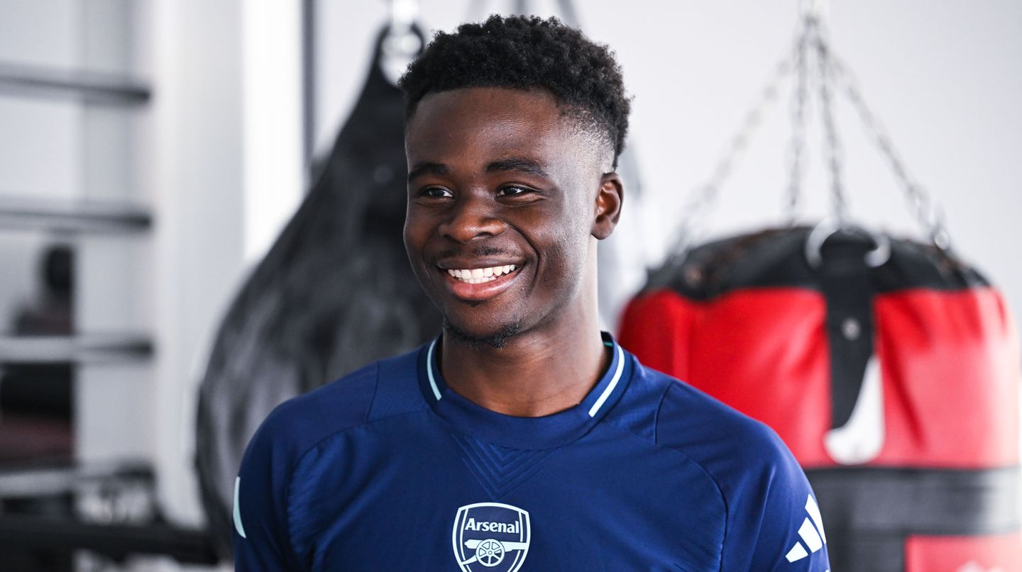 1-Bukayo Saka