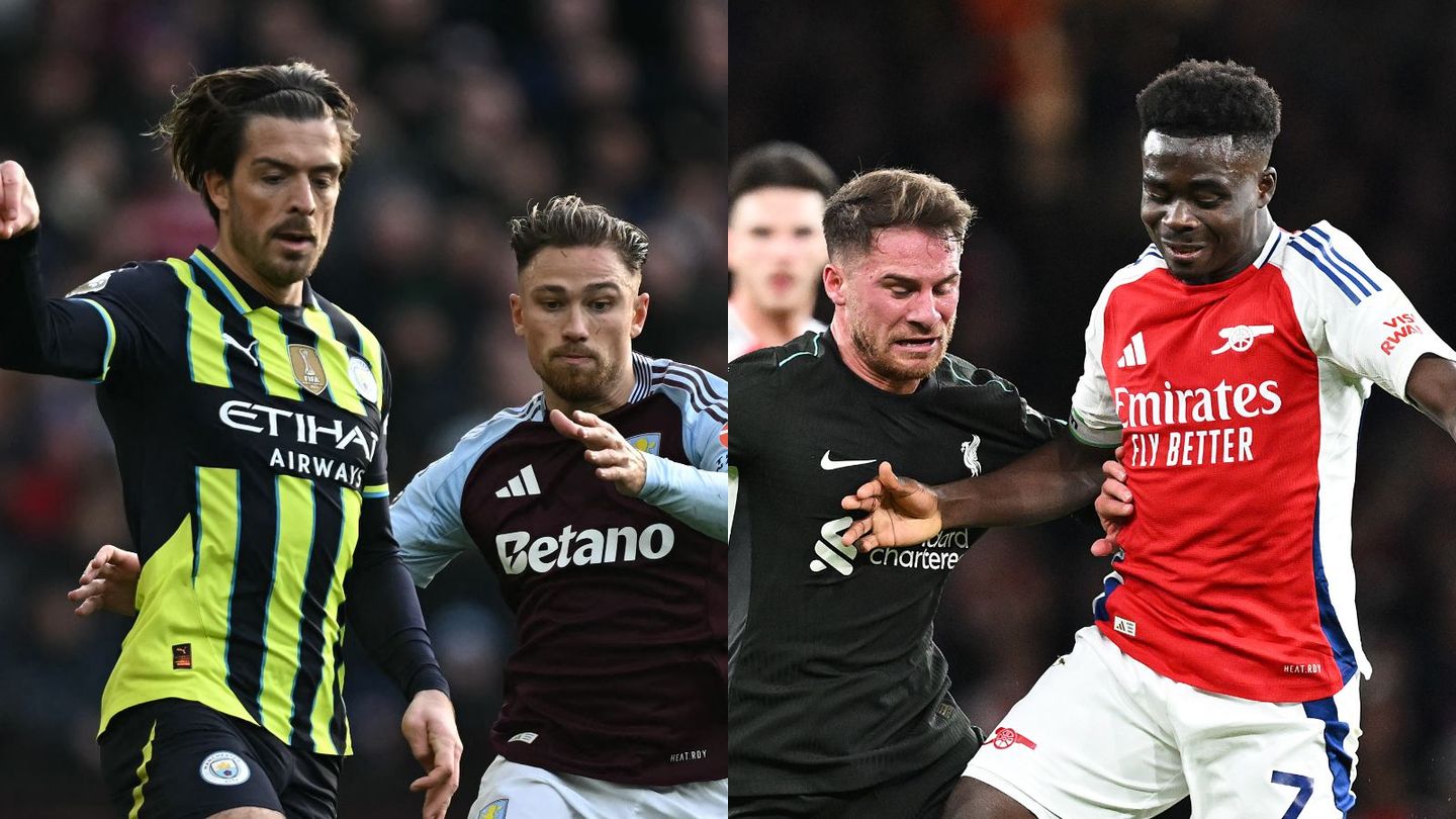 Grealish, Cash, Mac Allister, Saka