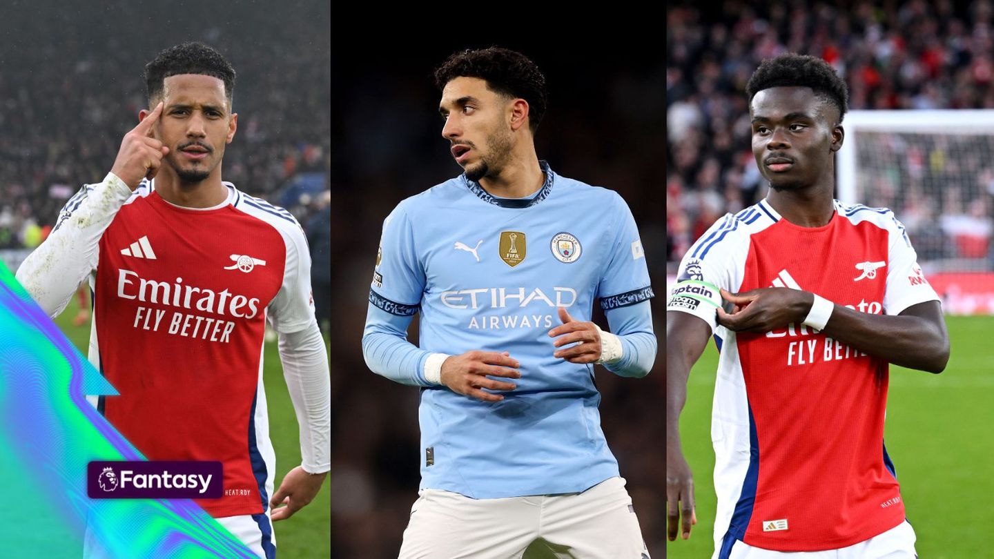 Saliba, Marmoush, Saka2