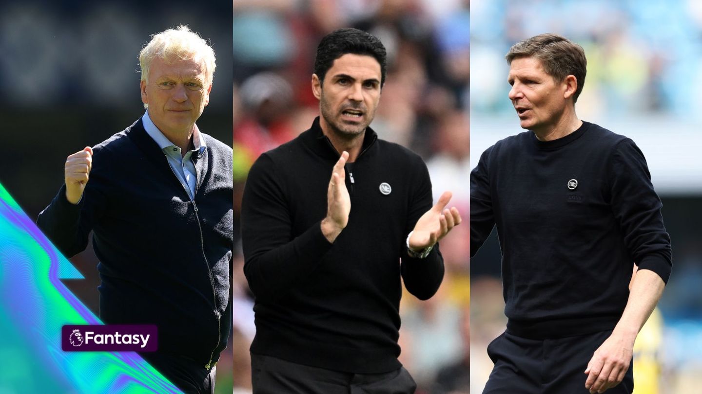 Moyes, Arteta, Glasner