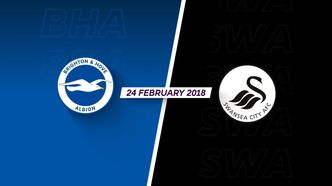 Brighton & Hove Albion - Swansea City scores en direct, face-à-face et compositions