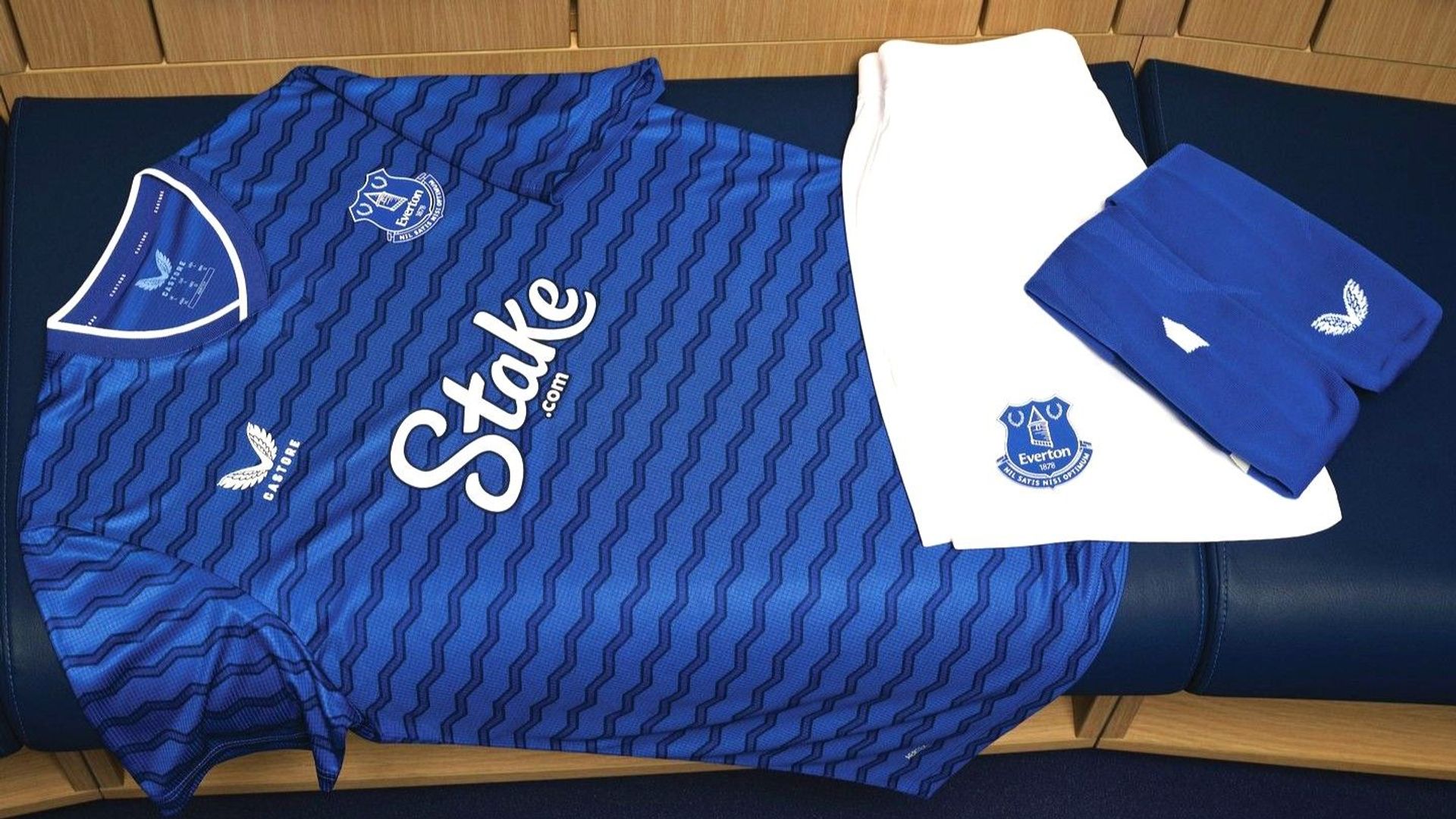 Everton's home kit